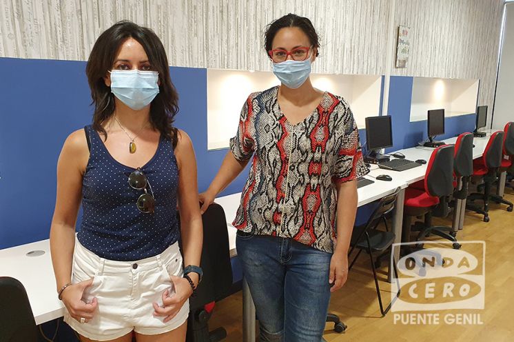 Ana Matas y María Rosa Cabezas.