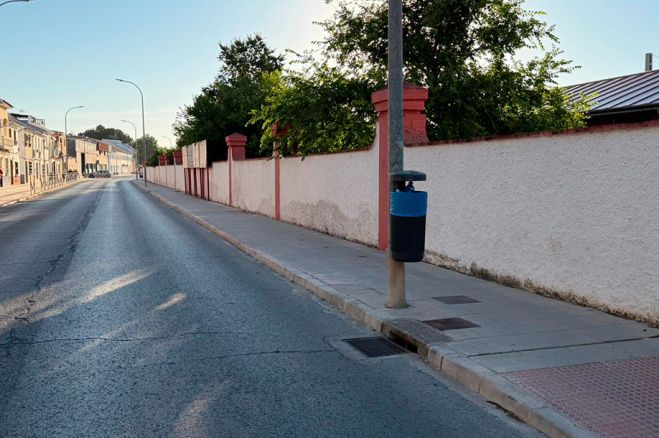 El antiguo muro de la estación se derribará para dar espacio al carril.
