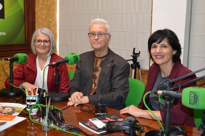 Rosa Pérez, Rafael Pozo y Carmen Castillo.