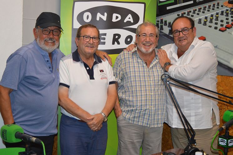 Miguel Trigos, Fernando Matas, Vicente Estrada y Rafael Sánchez.