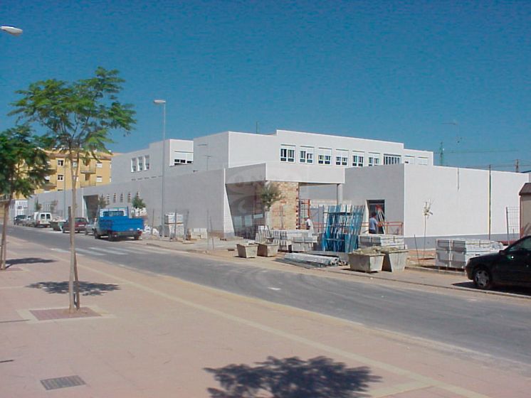 Edificio en obras a principios del año 2.000.