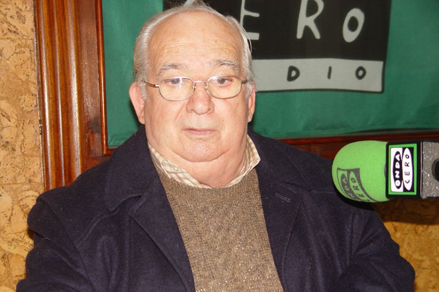 Frasquito en Onda Cero en el año 2013.