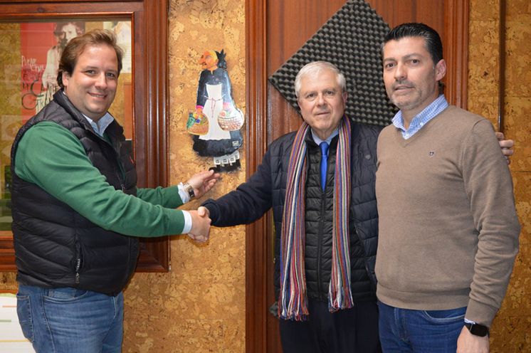 Julio Alberto Migueles, Juan Ortega y David Gámiz.