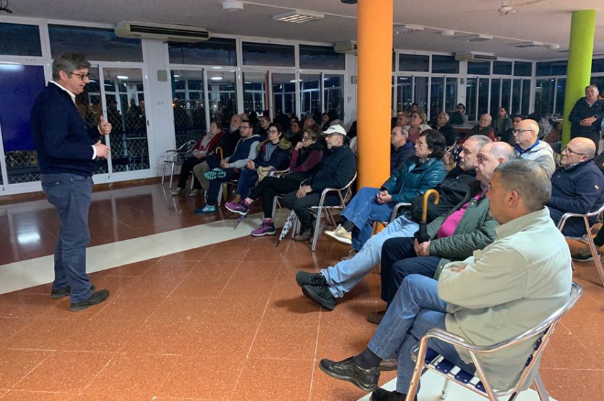 Reunión vecinal.