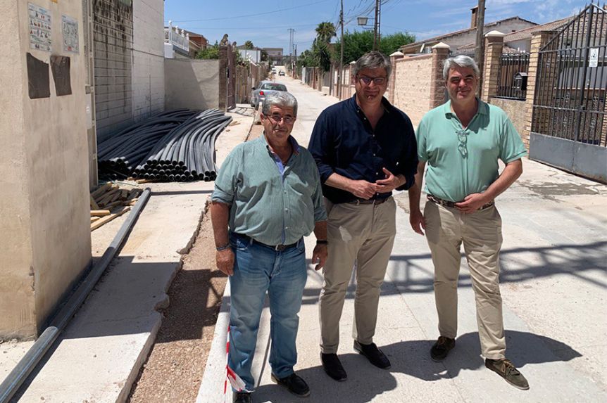 Visita a las obras.