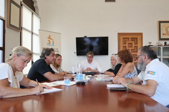 Reunión en el Ayuntameinto.