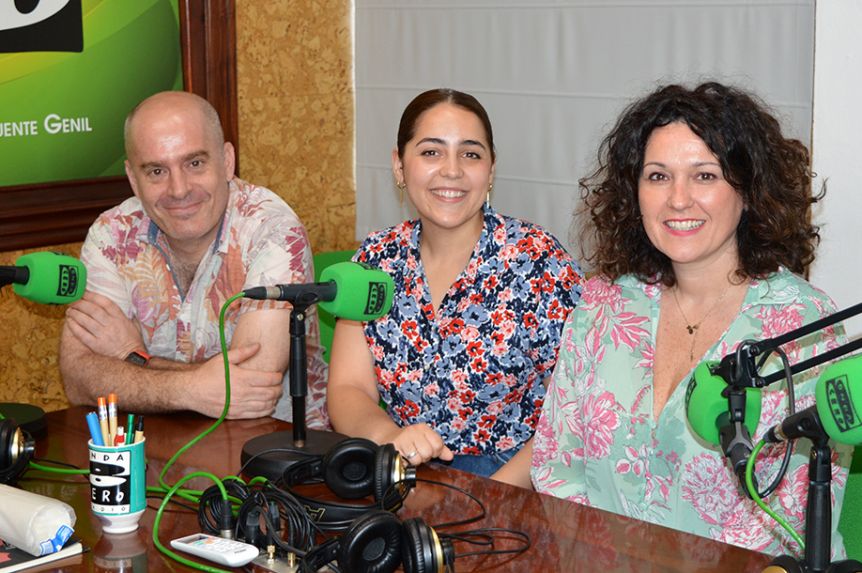 Ángel Pérez, Ana Rocío Rivero y Ana Cervantes..