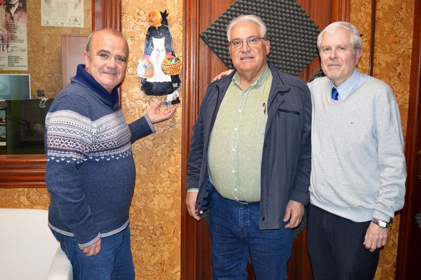 José Luis Vela, Curro Gómez y Juan Ortega.