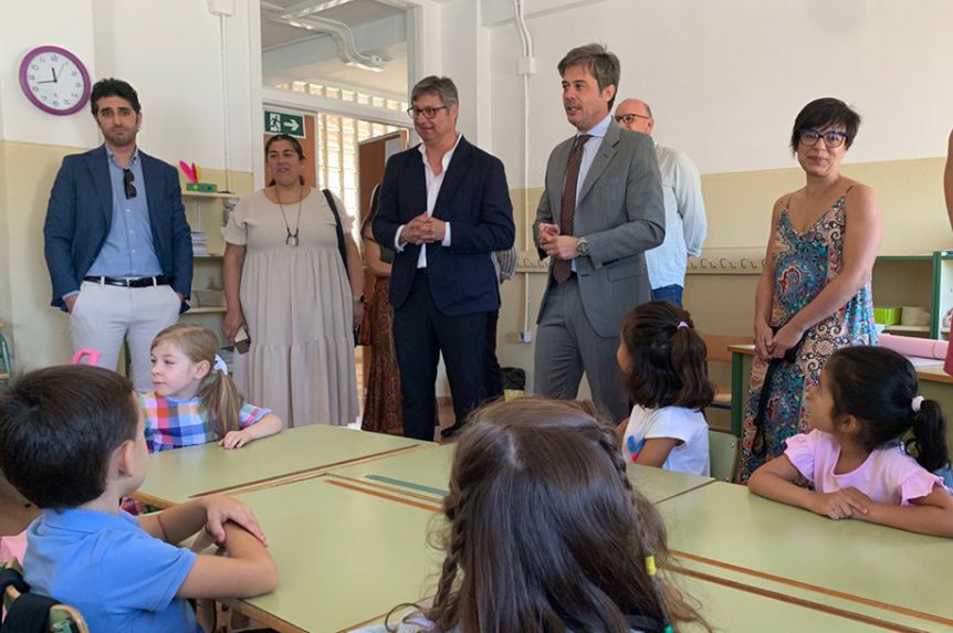 Visita al colegio José María Pemán.