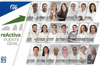 El Partido Popular presenta la lista de la candidatura con la que concurrirá a las elecciones municipales
