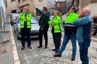La Diputación de Córdoba colaborará con el Ayuntamiento en el refuerzo del talud del Cerro de Los Poetas