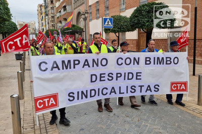 Una manifestación corta la Matallana para denunciar nuevos despidos en una subcontrata de Bimbo