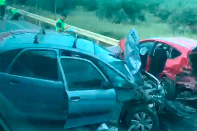 Una persona fallecida y varios heridos en una colisión múltiple de tráfico en la A318