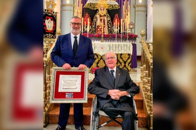 Homenaje a Plácido Pérez por “una vida de floreciente vocación al servicio de nuestras tradiciones”
