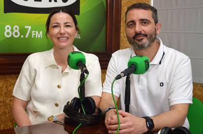 Rocío García y Carlos Cañamero, de Gelatolandia: "Nos gusta sacar sabores que se identifiquen con Puente Genil"