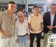 El Ayuntamiento homenajea a los futbolistas Roberto Fernández y Christian Carracedo