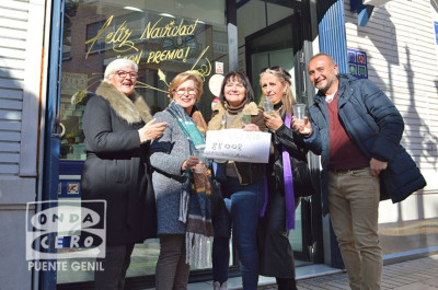 El ‘Gordo’ de la Lotería de Navidad, vendido en Puente Genil