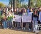Unas 3.000 pontenenses se concentran en recuerdo de Andrea y para pedir más seguridad en las calles